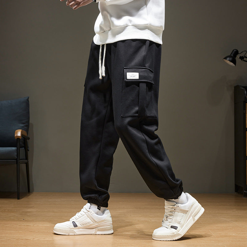 Pantalones Deportivos de Talla Grande con Cintura Alta – Ideales para Primavera y Otoño