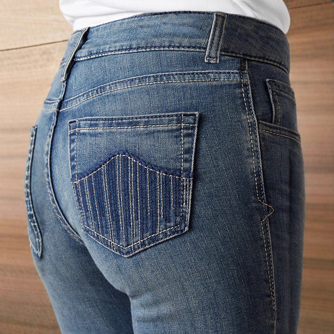 Jeans Skinny de Talle Medio | Ideales para Todas las Estaciones