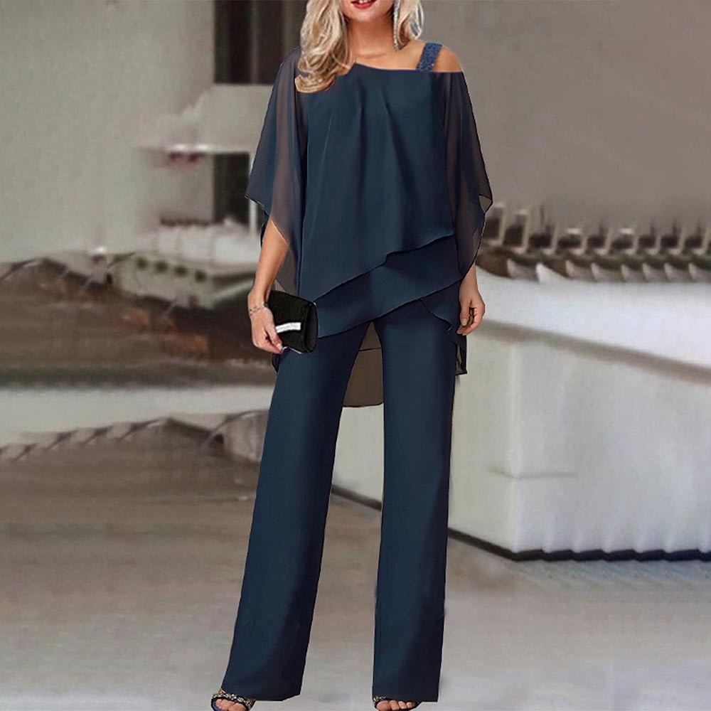 Conjunto de dos piezas con hombros descubiertos I Ideal para primavera y otoño