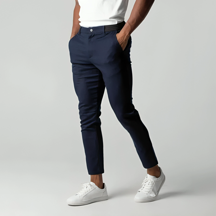 Pantalones Chinos de Hombre con Ajuste Cónico I Ideales para Primavera y Otoño
