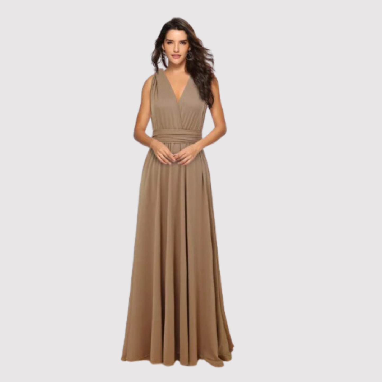 Vestido Envolvente Convertible con Tirantes Ajustables | Ideal para Primavera y Verano