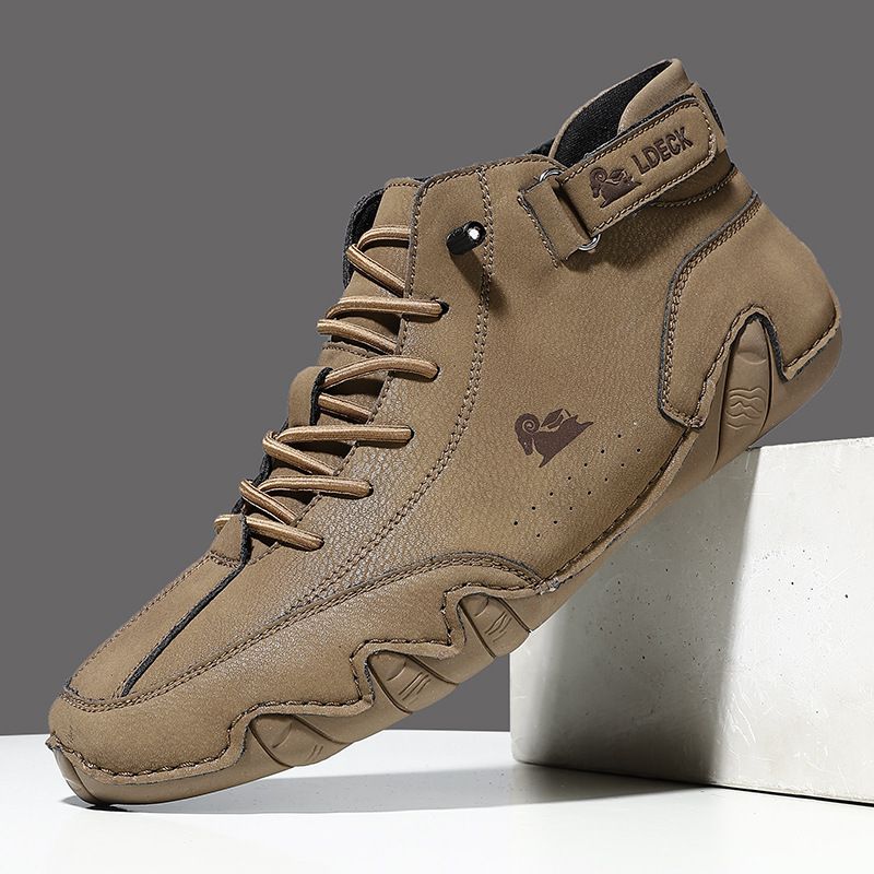 Zapatos Descalzos Antideslizantes con Cuero Transpirable | Ideales para Primavera y Otoño