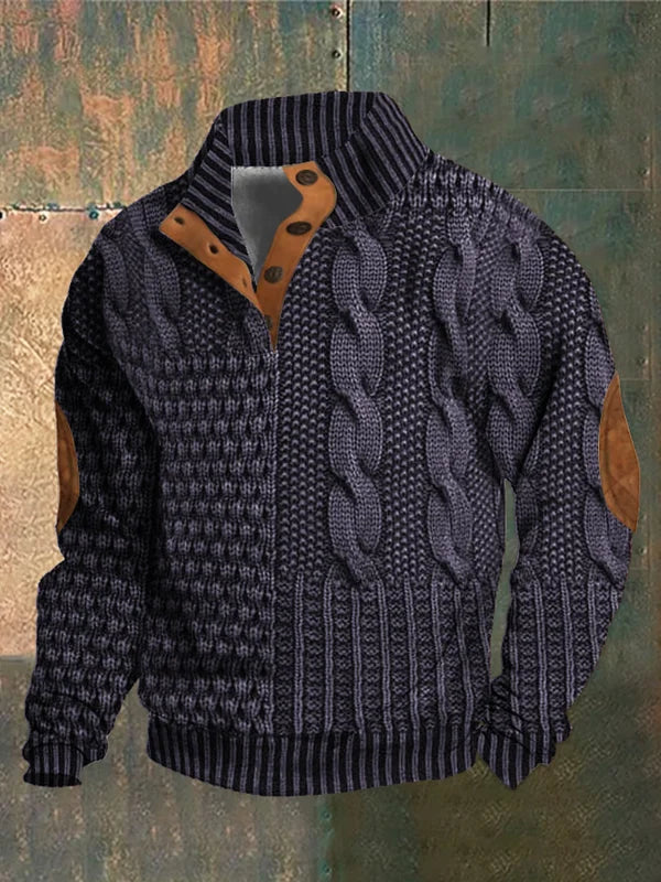 Suéter de Punto Cálido para Hombre I Ideal para Otoño e Invierno