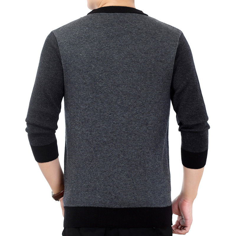 Suéter de Manga Larga para Hombre Ideal para Otoño e Invierno