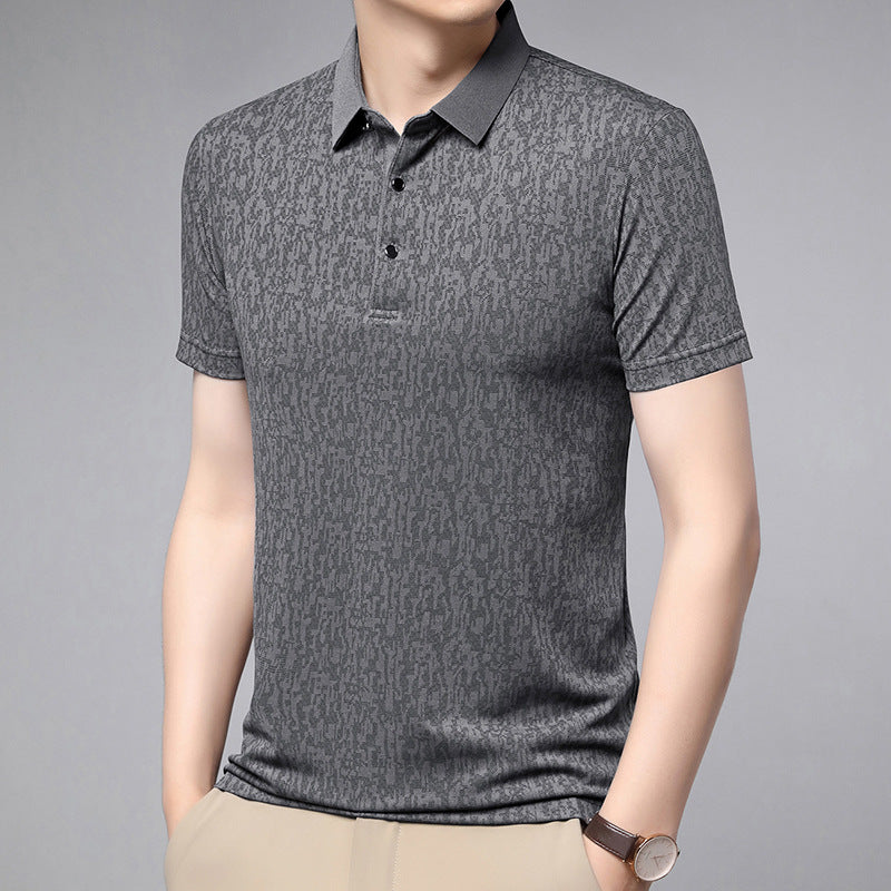 Camisa Polo de Manga Corta con Estampado Floral – Ideal para el Verano