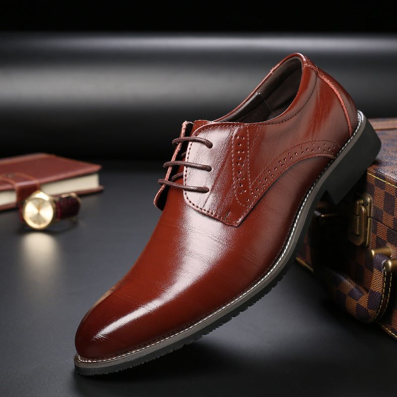 Zapatos Formales de Cuero para Negocios en Tallas Grandes | Ideales para Todas las Temporadas