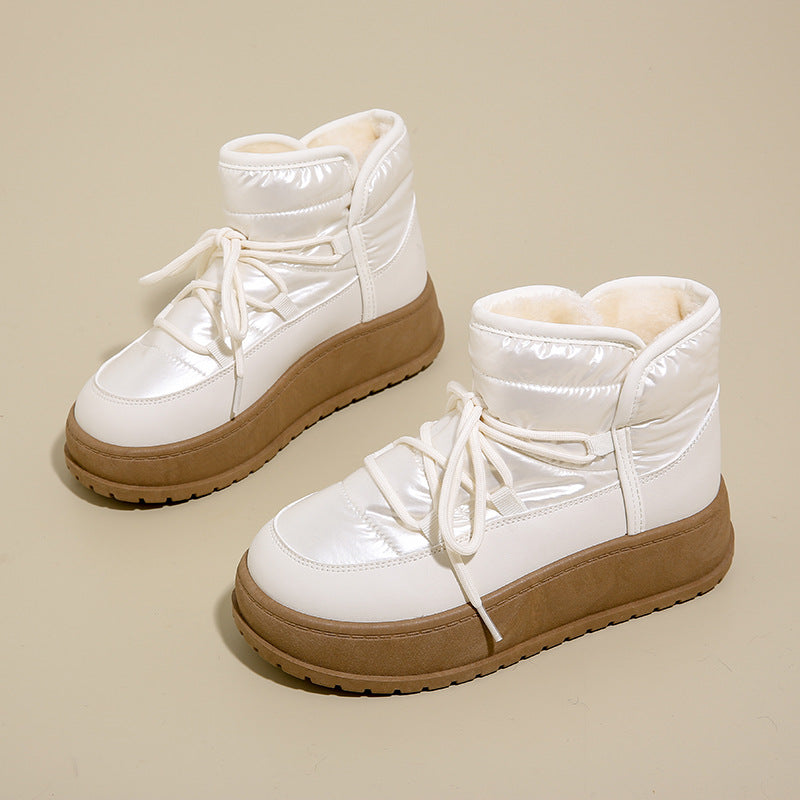 Botas de Nieve Alto Forradas en Polar | Ideales para el Invierno