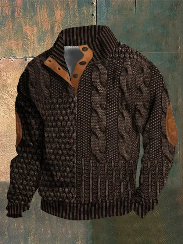 Suéter de Punto Cálido para Hombre I Ideal para Otoño e Invierno