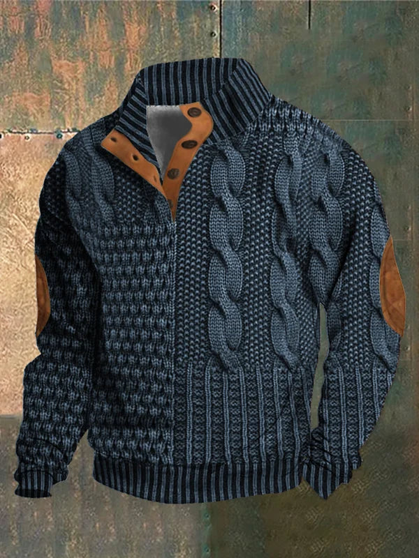 Suéter de Punto Cálido para Hombre I Ideal para Otoño e Invierno