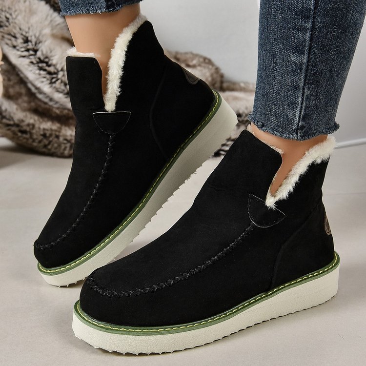 Botines de Nieve con Cuña y Acolchado Cálido | Ideales para el Invierno
