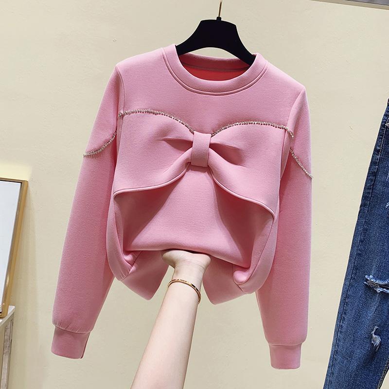 Suéter de Cuello Redondo con Lazo de Diamantes | Ideal para Primavera