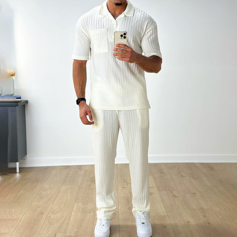 Conjunto de Polo y Pantalón para Hombre – Ideal para el Verano