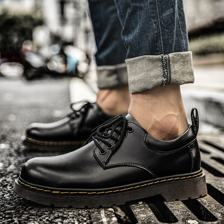 Zapatos Clásicos de Cuero Confortables para Hombres | Ideales para Todas las Estaciones