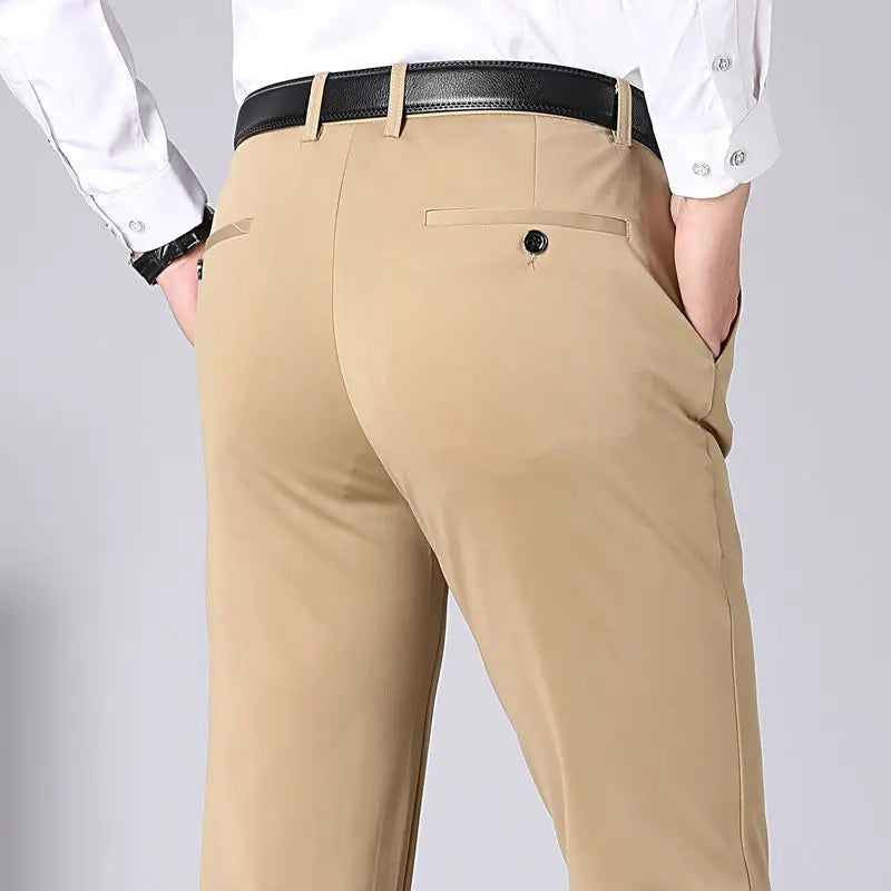 Pantalones Elásticos para Hombre con Cintura Ajustable I Ideales para Todas las Estaciones
