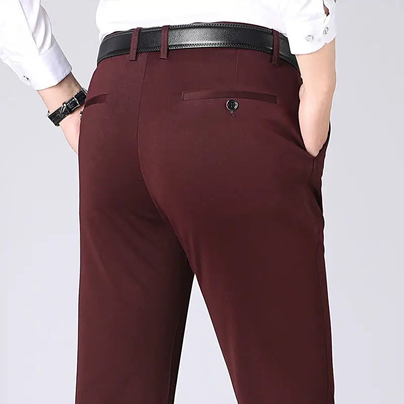 Pantalones Elásticos para Hombre con Cintura Ajustable I Ideales para Todas las Estaciones