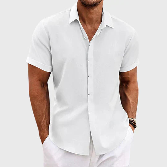 Camisa de Hombre con Botones | Ideal para Primavera y Verano