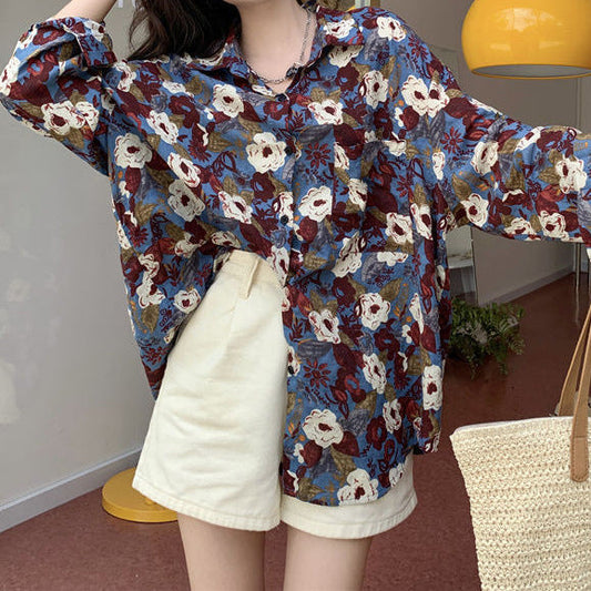 Camisa de Manga Larga con Estampado para Mujer | Ideal para Todas las Estaciones