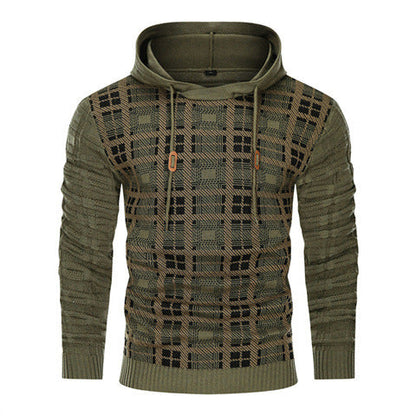 Sweater de Cuello Redondo Ajustado de Manga Larga, Ideal para Otoño