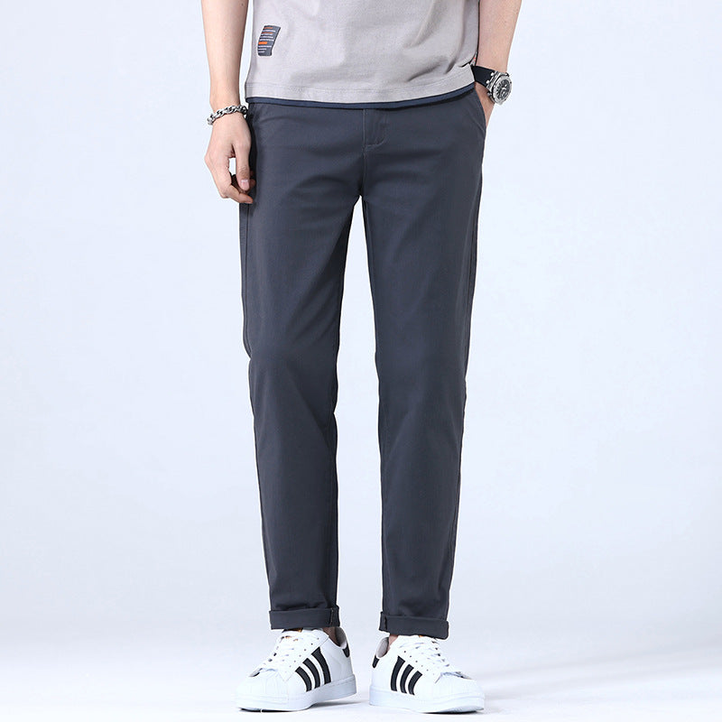 Pantalones Slim Fit Rectos con Elasticidad para Hombre – Ideales para Todas las Estaciones