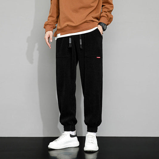 Pantalones Holgados de Pana de Pierna Ancha Ideales para Otoño e Invierno