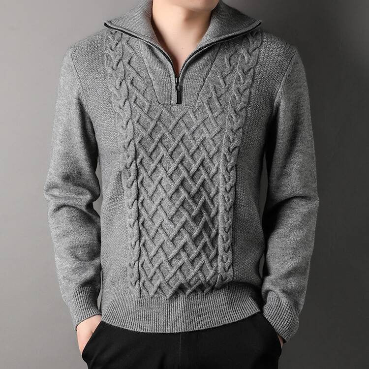 Cárdigan Suelto de Punto para Hombre Abrigo Ideal para Primavera y Otoño