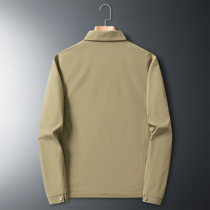 Chaqueta de Negocios Oxford Slim Fit para Hombre | Ideal para Primavera y Otoño