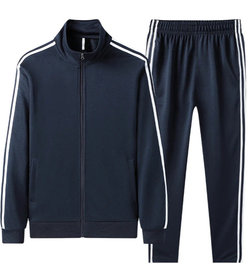 Chándal para hombres con cárdigan con cremallera | Ideal para primavera y otoño