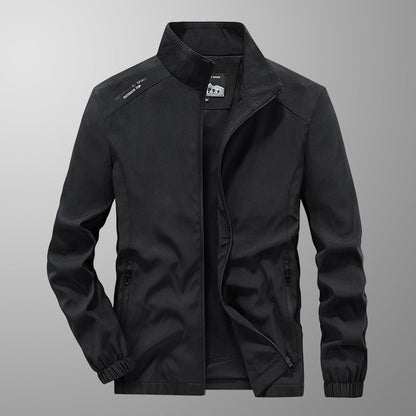 Chaqueta Holgada para Hombre de Mezcla de Algodón | Ideal para Primavera y Otoño