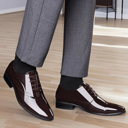 Zapatos de Cuero PU para Hombre Talla Grande | Ideales para Todas las Estaciones