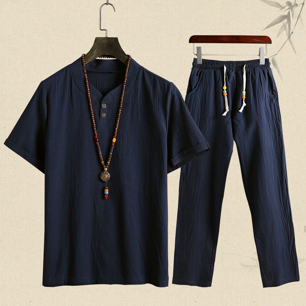 Conjunto de dos piezas único y cómodo – Ideal para el verano