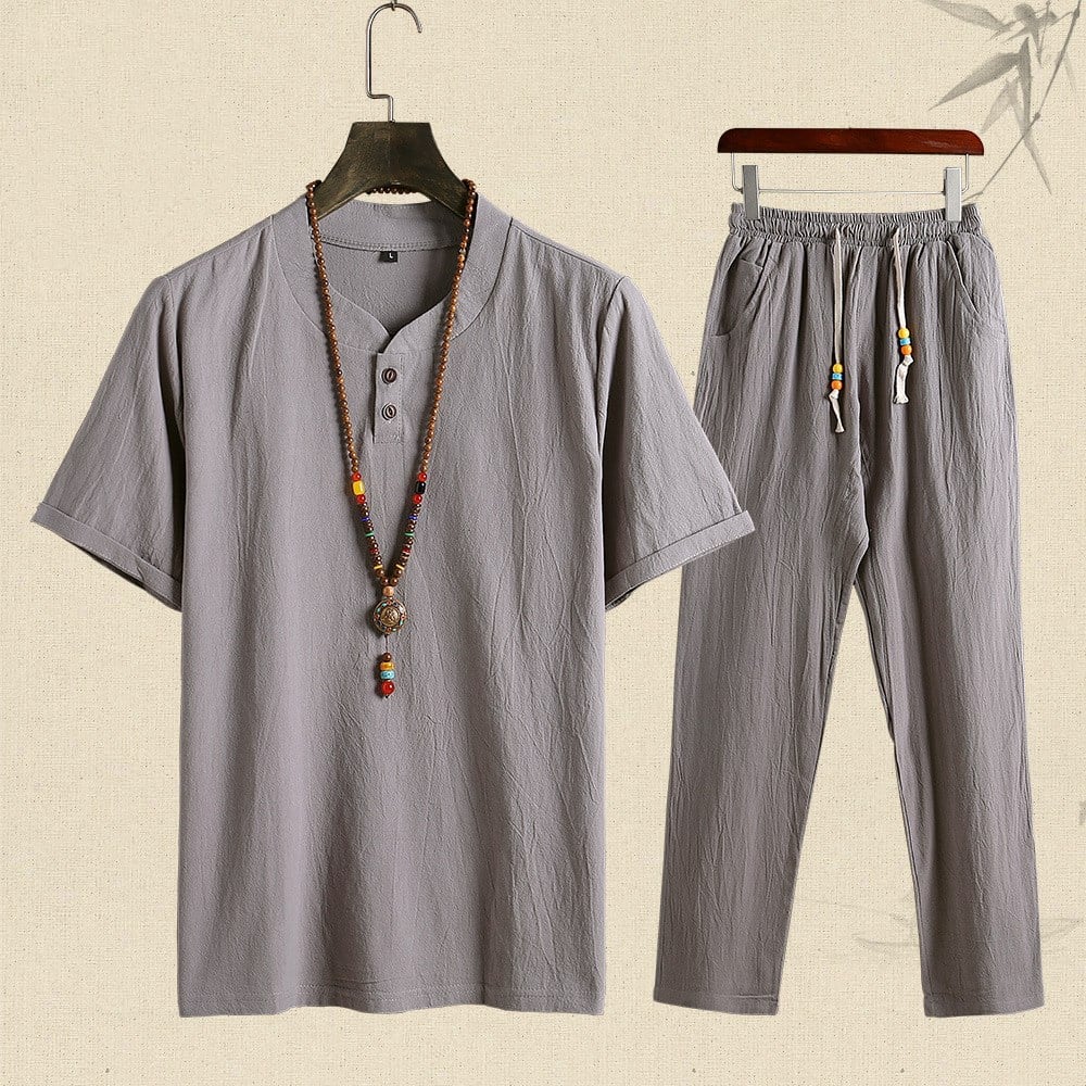 Conjunto de dos piezas único y cómodo – Ideal para el verano