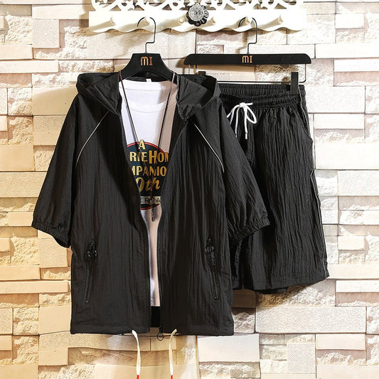 Conjunto Deportivo Ligero Para Hombre – Ideal Para Primavera y Verano