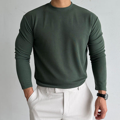 Camiseta Interior Gruesa de Dralon para Hombres, Ideal para Otoño e Invierno