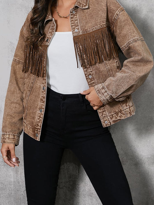 Chaqueta Elegante con Solapa para Mujer | Perfecta para el Otoño