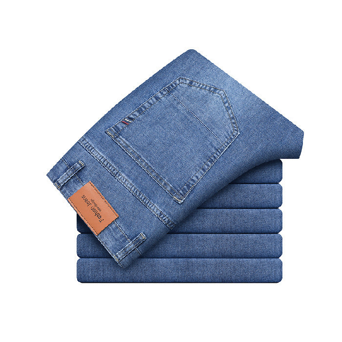 Jeans ajustados para hombre con elasticidad I Ideales para todas las estaciones Cómodos y modernos jeans ajustados