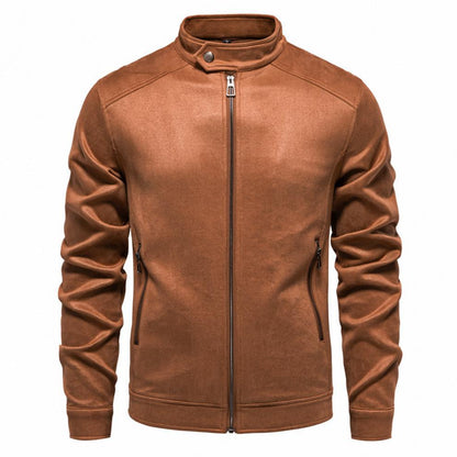 Abrigo Ligero para Hombre de Mezcla de Poliéster con Bolsillos Laterales | Ideal para Primavera y Otoño