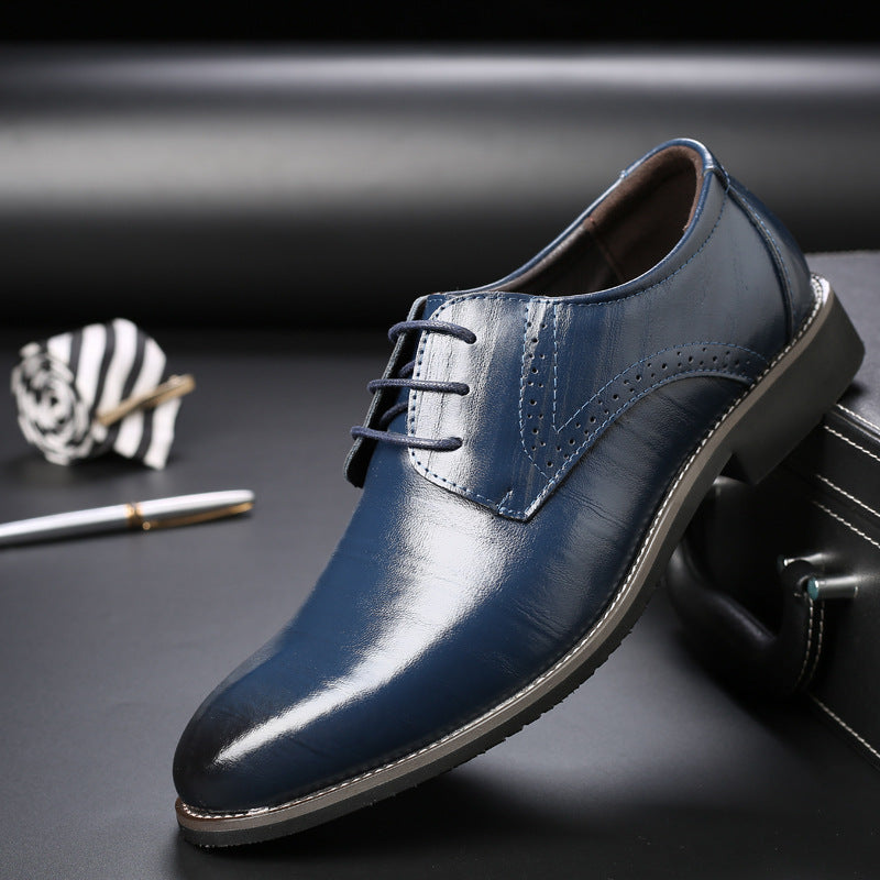 Zapatos Formales de Cuero para Negocios en Tallas Grandes | Ideales para Todas las Temporadas
