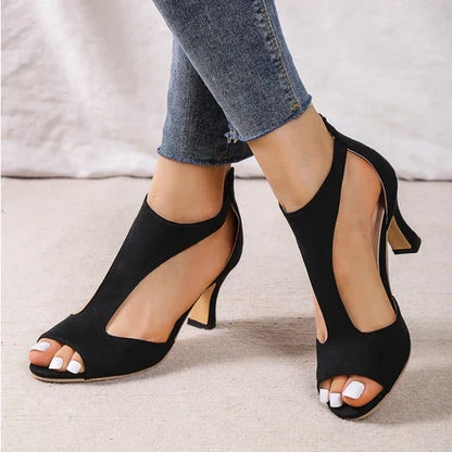 Sandalias ortopédicas de tacón con suela amortiguadora I Ideales para el verano