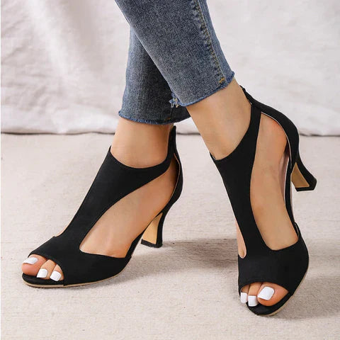 Sandalias ortopédicas de tacón con suela amortiguadora I Ideales para el verano