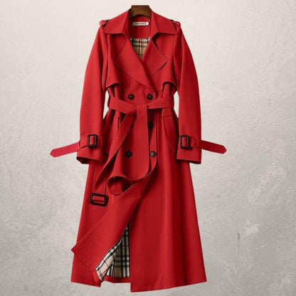 Trench de Mujer de Largo Medio con Cinturón | Ideal para Otoño
