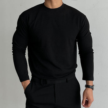 Camiseta Interior Gruesa de Dralon para Hombres, Ideal para Otoño e Invierno