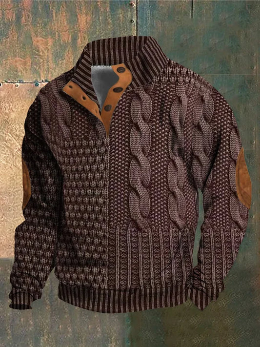 Suéter de Punto Cálido para Hombre I Ideal para Otoño e Invierno