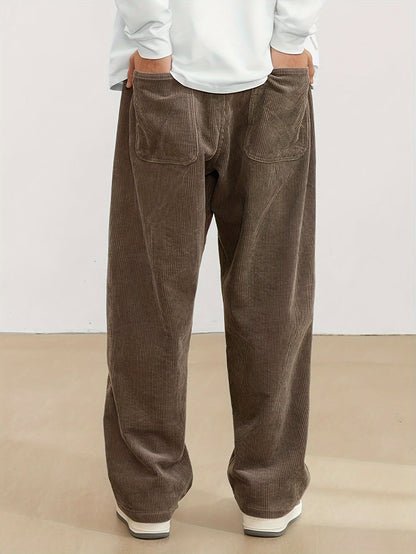 Pantalones de Pana Suaves con Bolsillos Prácticos I Ideales para Otoño e Invierno