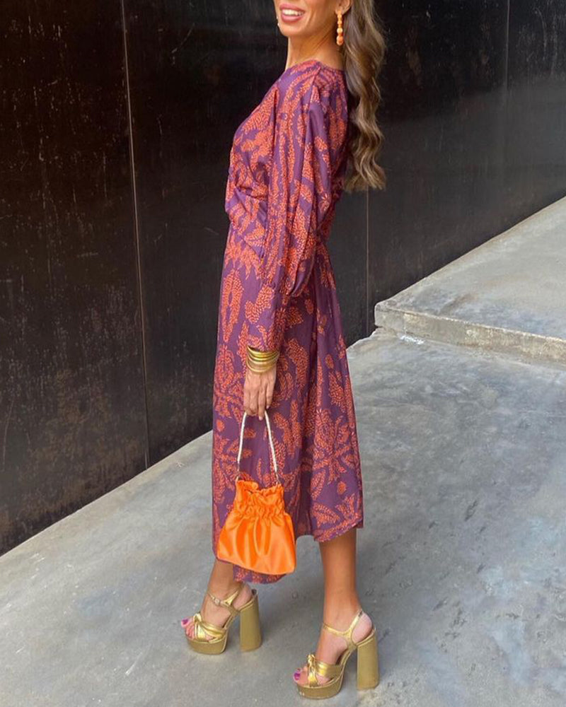 Vestido Largo Elegante con Ajuste Entallado | Ideal para Primavera y Otoño