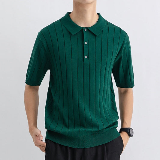 Suéter de Manga Corta Transpirable para Hombre Ideal para Verano