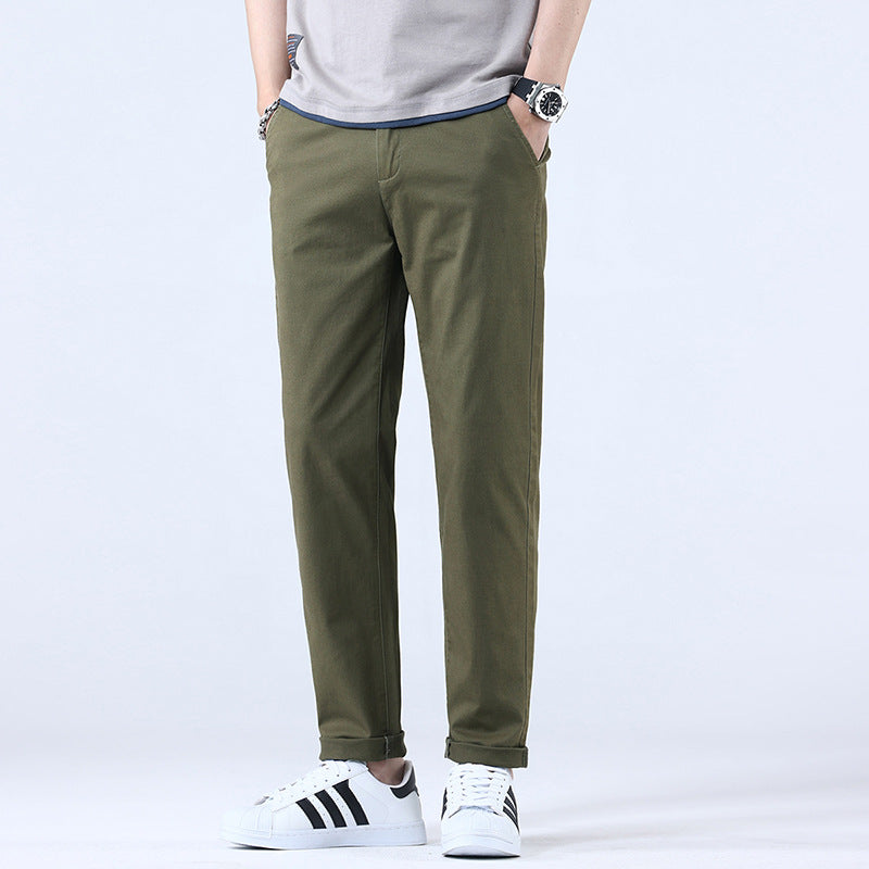 Pantalones Slim Fit Rectos con Elasticidad para Hombre – Ideales para Todas las Estaciones