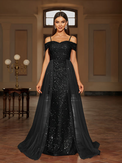 Vestido Largo de Noche con Cintura Ajustada y Falda Fluida | Ideal para Primavera y Verano