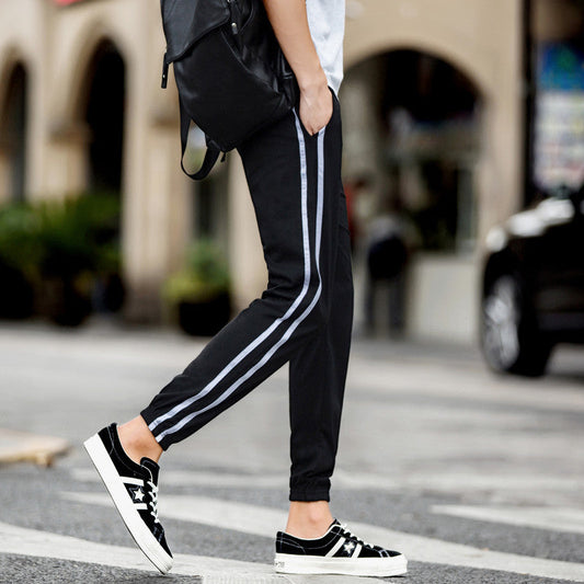Pantalones Jogger Ajustados y Cortados, Ideales para Primavera y Verano