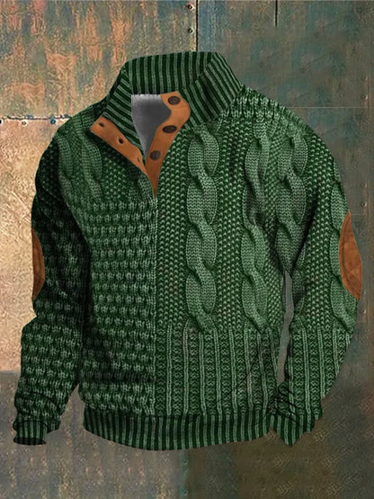 Suéter de Punto Cálido para Hombre I Ideal para Otoño e Invierno