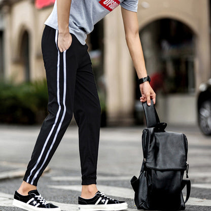 Pantalones Jogger Ajustados y Cortados, Ideales para Primavera y Verano